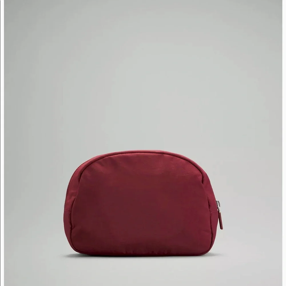 Lululemon🍋Double Zip Pouch-mulled wine - Picture 2 of 13